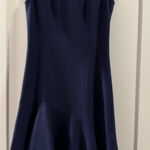 Elizabeth And James Navy Blue Dress
